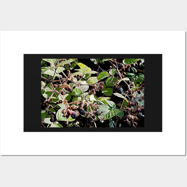 Blackberries Wall Art by Colin-Bentham